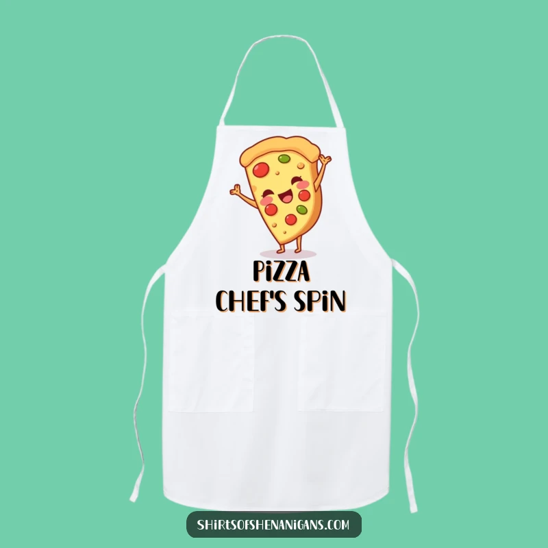 Funny Pizza Apron: Kitchen Fun, Foodie Chef, Perfect Funny Gift