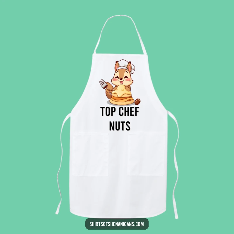 Funny Squirrel Chef Apron - Acorn Pancake Kitchen Style Gift