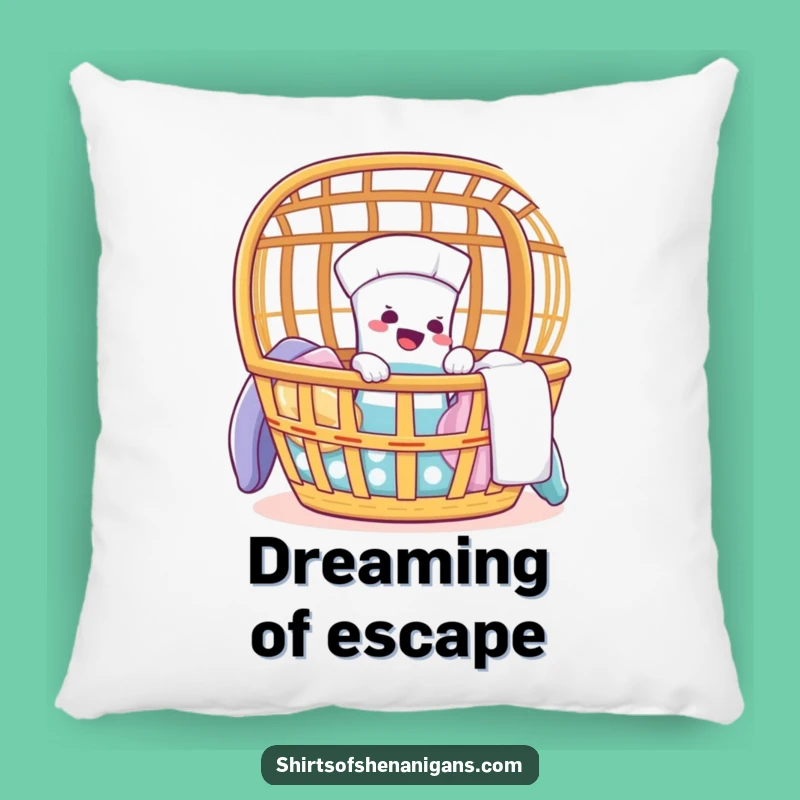 Funny Giggling Sock Pillow: Soft, laundry humor decor, the perfect funny gift for cozy laughs.
